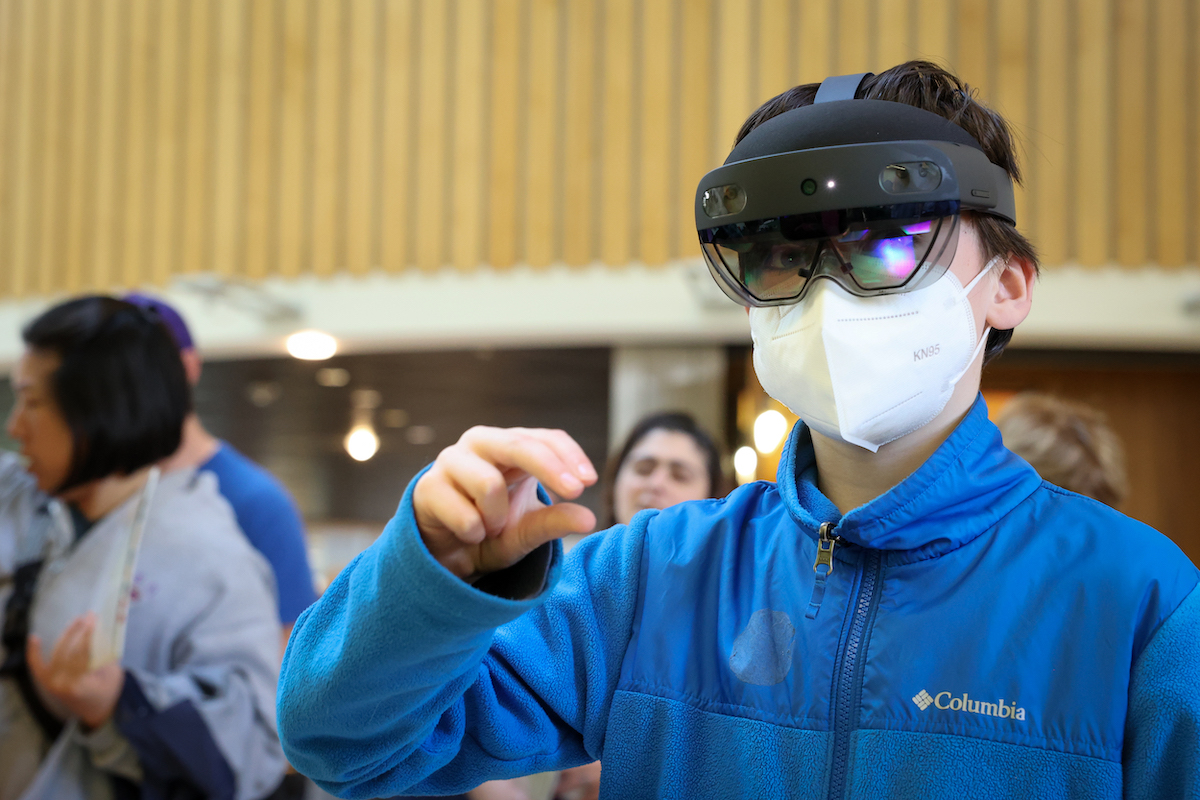 Children investigate health concepts and future careers at record